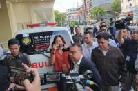 Dasco Ditemani Habiburokhman Kunjungi Korban Ledakan SMAN 72 Jakarta