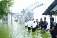 Tinjau Langsung Lapas Banjir di Sumut, Dirjenpas Perhatikan Warga Binaan