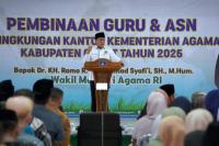 Wamenag Ajak Jajaran Kemenag Hadir di Tengah Keberagamaan Umat