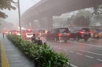 Sebagian Wilayah Jakarta Diprediksi Diguyur Hujan Hari Ini