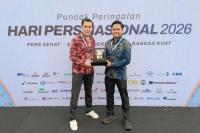 Hari Pers Nasional 2026, Iwakum Raih Penghargaan dari PWI