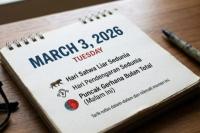 3 Maret 2026, Cek Peringatan Hari Ini