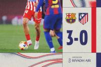 Atletico Madrid Tetap Melaju ke Final Meski Takluk 3-0 di Camp Nou