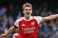 Kalah Tipis di Etihad, Martin Odegaard Sebut Arsenal Kurang Beruntung